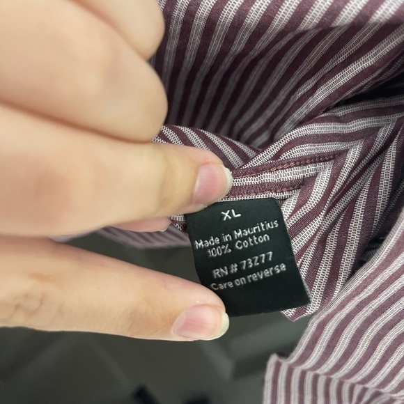 Apt. 9 Men’s Striped Button Down Shirt - Picture 8 of 15